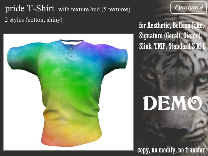 demo pride t-shirt