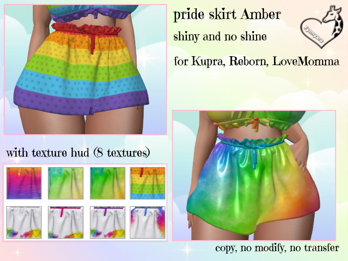 pride skirt Amber