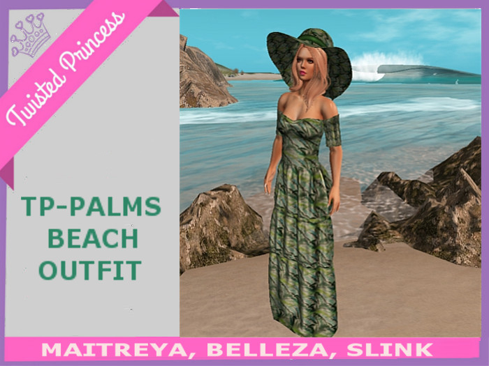 TP-Beach Outfit Palms  