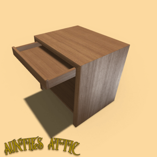 ATTIC - Plain Bedside Table