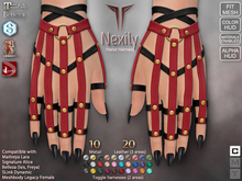 **RE** Nexily Hand Harness - Maitreya, Belleza, Meshbody, SLink