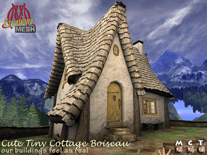 Cute Tiny Cottage Boiseau FP BOX
