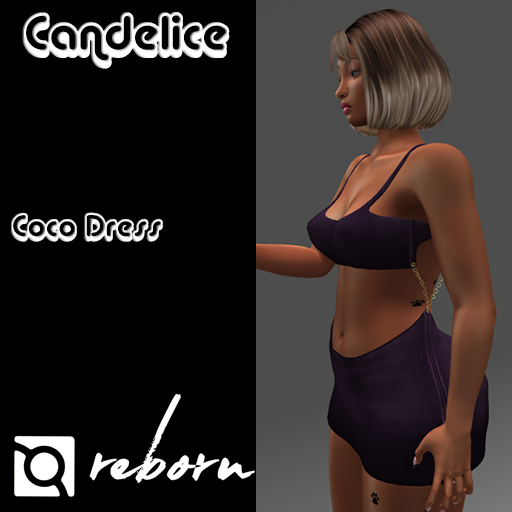 Add Me - Reborn - Coco Dress Purple