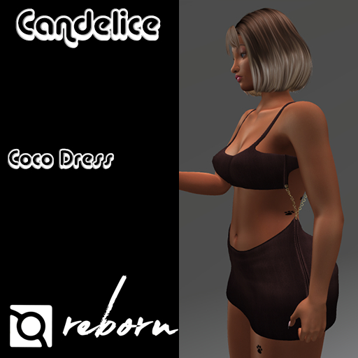 Add Me - Reborn - Coco Dress Brown