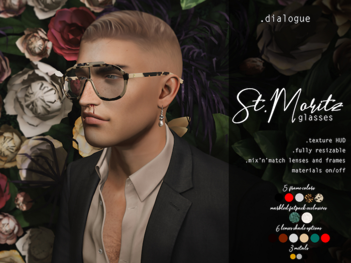 Dialogue ST.MORITZ glasses basic pack