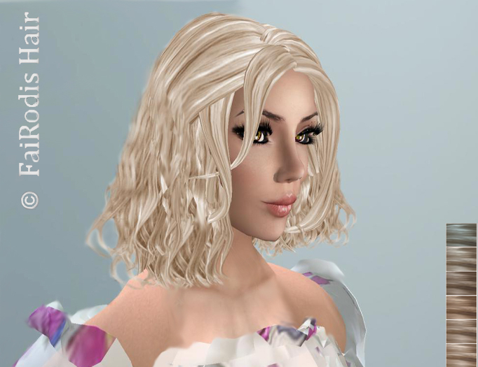 FaiRodis Elizabeth hair light blonde2 DEMO pack
