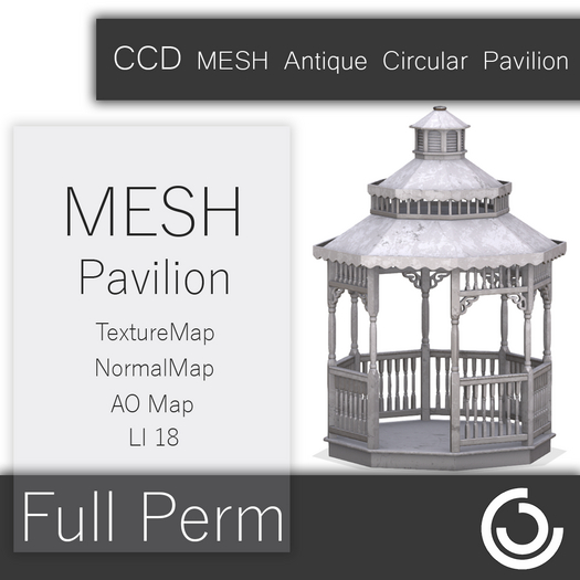 MESH Antique Circular Pavilion