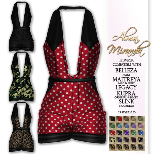 .: AlmaMiranda :. Versatile Romper