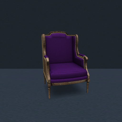 Armchair Purple 