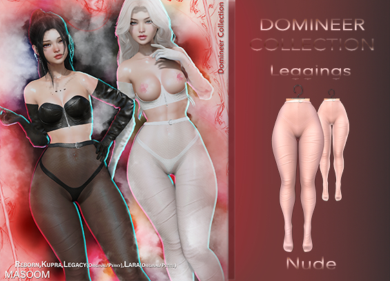 [[ Masoom ]] Domineer Leggings Nude - Ebody Reborn, Kupra, Legacy, Legacy Perky, Lara, Lara Petite