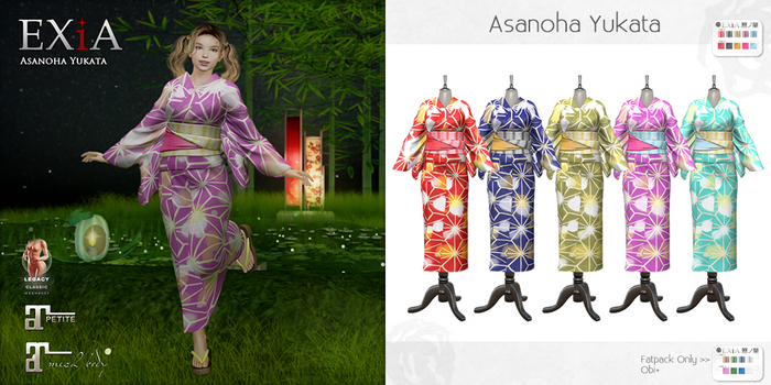* EXiA * Asanoha Yukata FATPACK