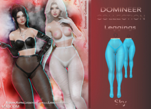 [[ Masoom ]] Domineer Leggings Sky - Ebody Reborn, Kupra, Legacy, Legacy Perky, Lara, Lara Petite