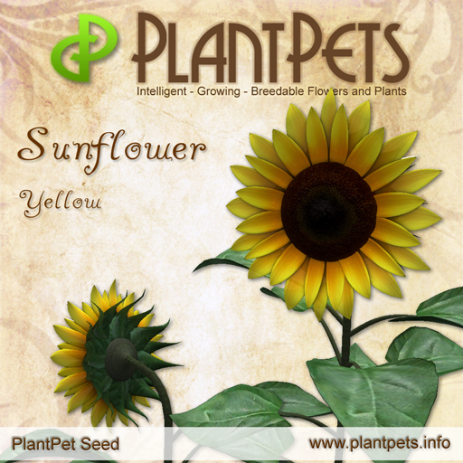 PlantPet Seed [Sunflower *Yellow*]