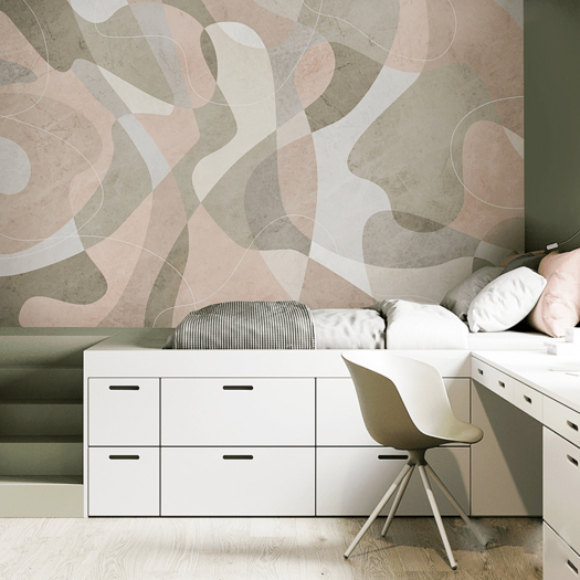 Loft Geometric Abstract Wall texture (NO seamless)