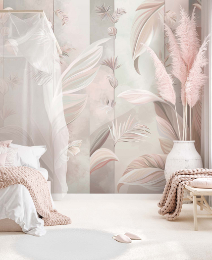 Second Life Marketplace - Delux Soft foliage Style Loft Wall Texture ...