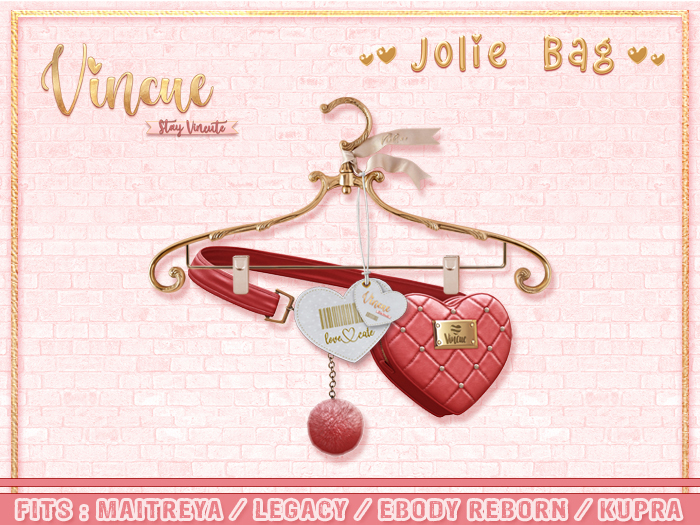 Vincue / Jolie Belt Bag - Cherry