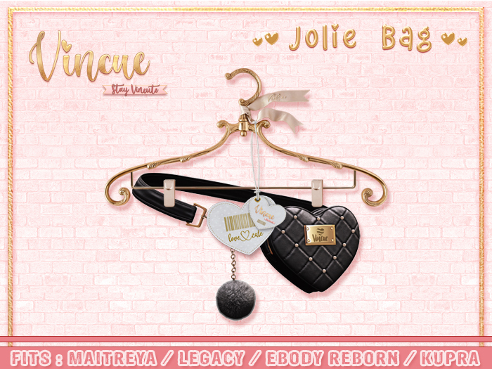 Vincue / Jolie Belt Bag - Noir