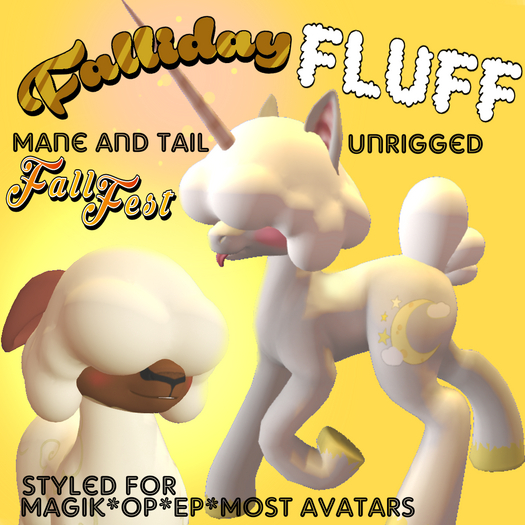 [DoxBox]Falliday Fluff Mane and Tail