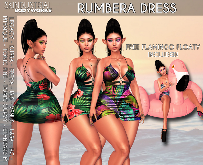 SKBW Rumbera Dress - DEMOS