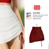 [ADD] Lisa Skirt - Red