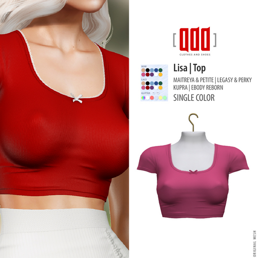 [ADD] Lisa Top - Pink
