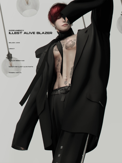 [Dope+Mercy]Illest Alive Blazer_Fatpack (ADD)