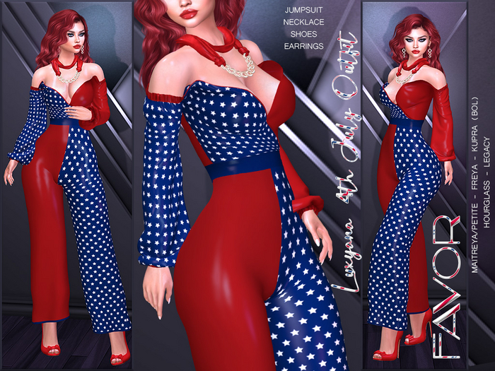 FAVOR - Luxyana Outfit 4th July <PROMO>