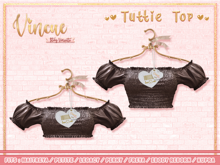 Vincue / Tuttie Top - Coffee
