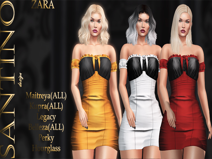 Santino Design-Mini Dress-DEMO- ADD ME!!!