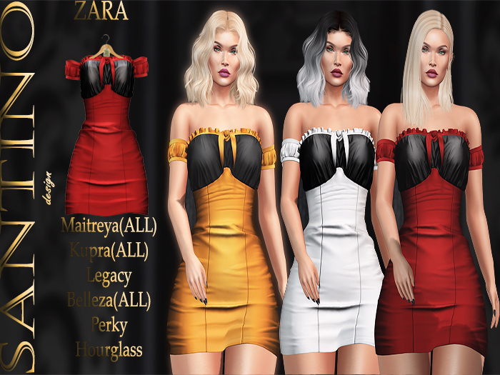 Santino Design-Mini Dress-Red- ADD ME!!!