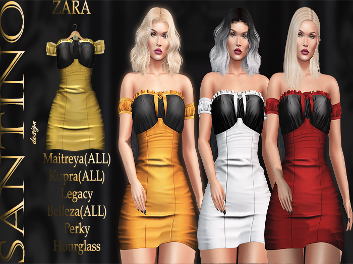 Santino Design-Mini Dress-Yellow- ADD ME!!!