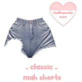 mellowcute-niah shorts-classic