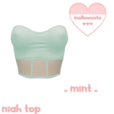 mellowcute-niah top-mint
