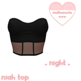 mellowcute-niah top-night