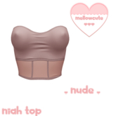 mellowcute-niah top-nude
