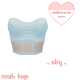 mellowcute-niah top-sky