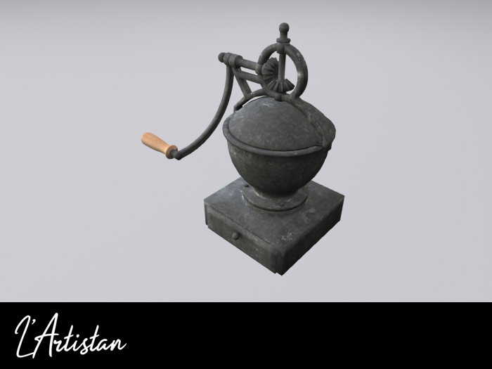 Old coffee grinder