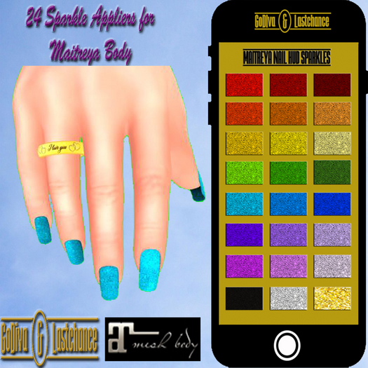 G&L MAITREYA SPARKLE NAILS 