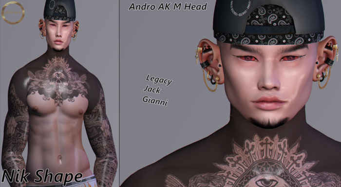 ::G.B-Nik Shape-Andro AK M Head::