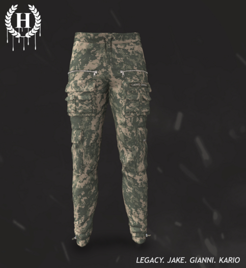 [H.] Omnia Pants CAMOGRN- UNPACK