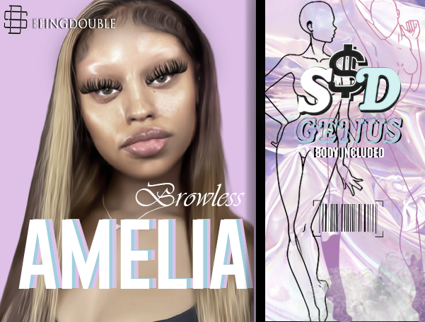S$D ~Amelia BROWLESS DEMO
