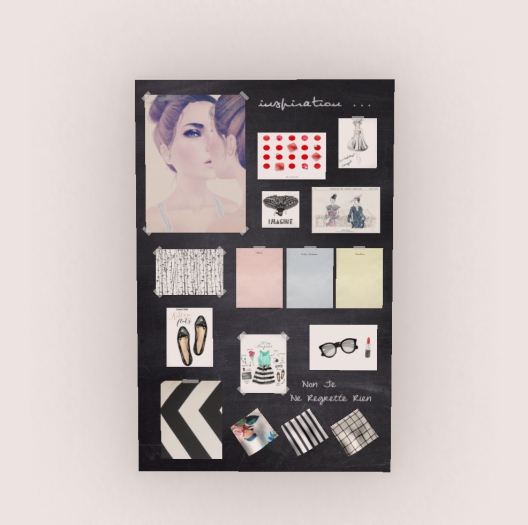 -tres blah- Workspace - Inspiration Board