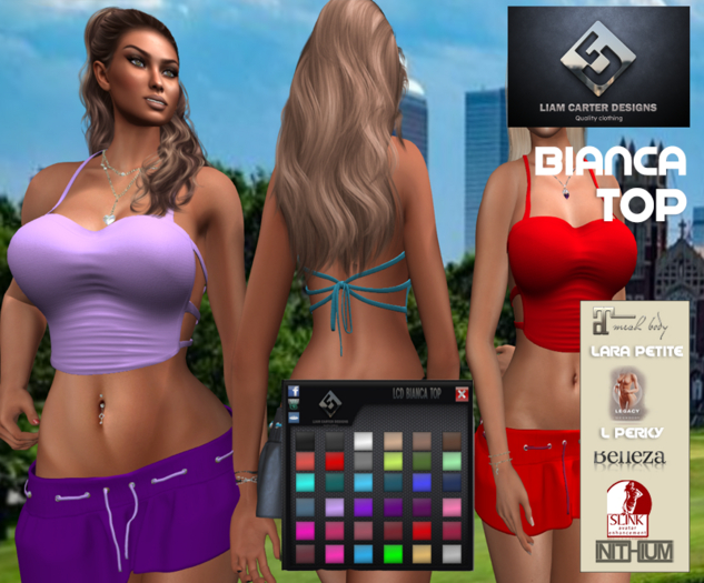 LCD Bianca Top