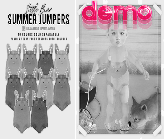 {m} little bear summer jumper: DEMO