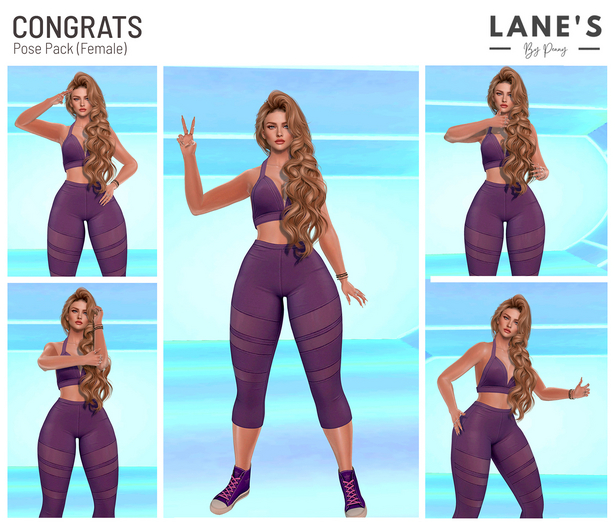 Congrats Pose Pack (female)