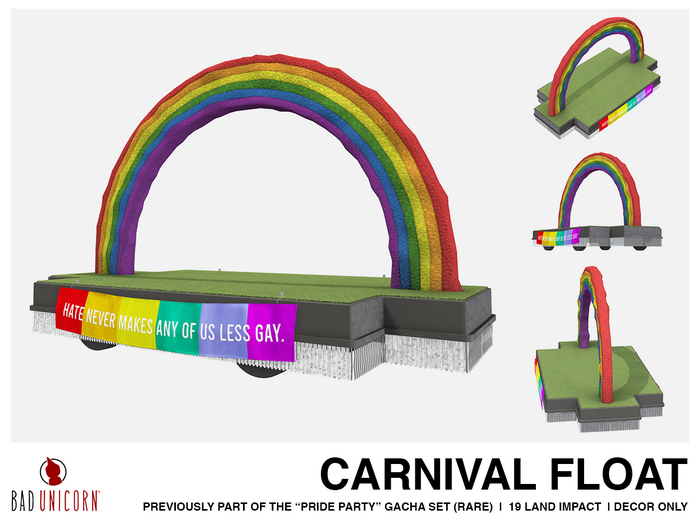 Carnival Float RARE (Previously - Pride Party Gacha Set)