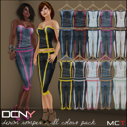 DCNY Denim Romper in All Colors, 10 Rompers
