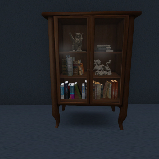 Curio Cabinet W With Decor 