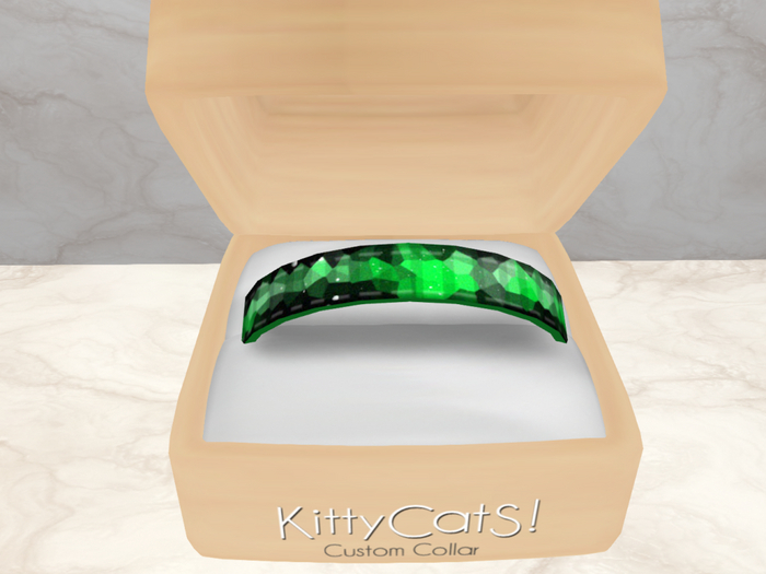 Meow Manor- Emerald Collar