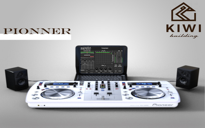 DJ* booth-pionner*